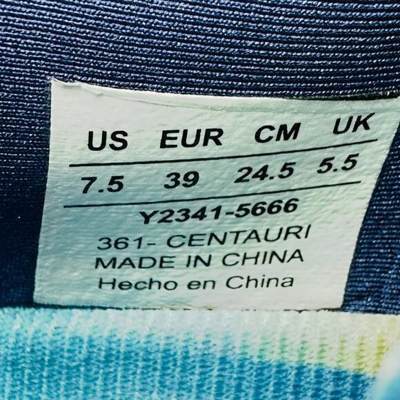 361 Degrees Women's Centauri Orange County OC Surf City Running Shoes Size 7.5 - Picture 12 of 12